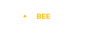 Horizontal Logo – Dark Background – BeeBridgesInteractive
